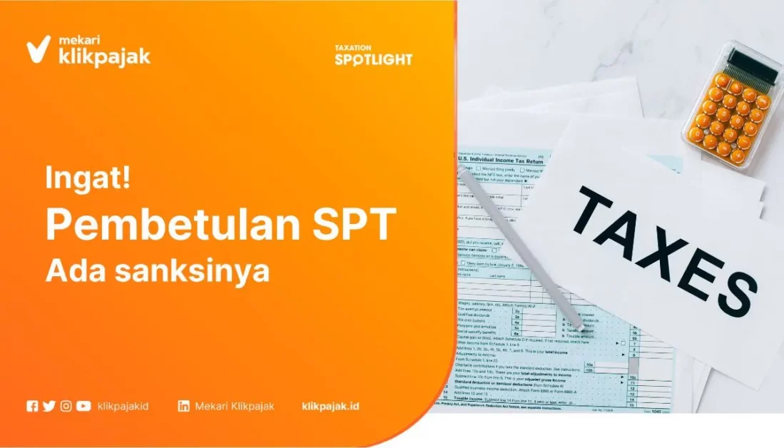 Sanksi Pembetulan SPT