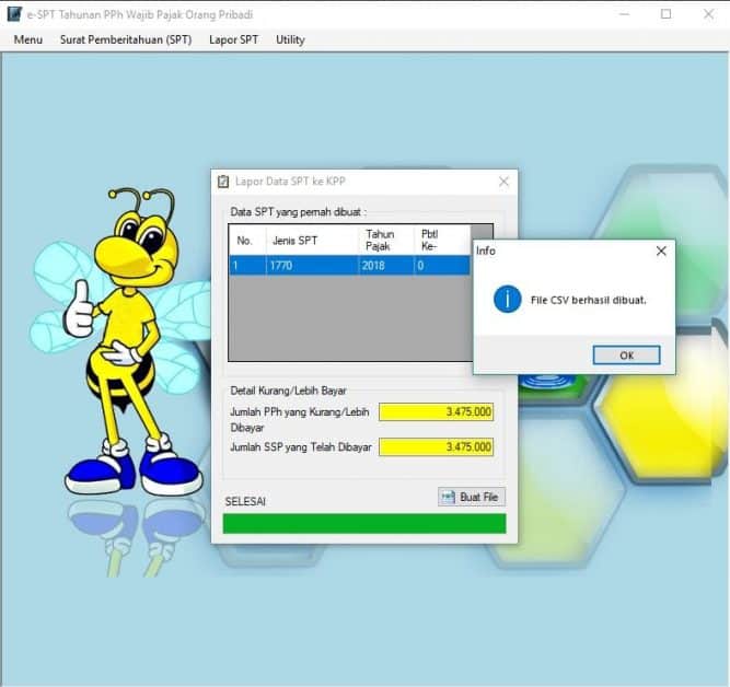 e-spt pajak pribadi