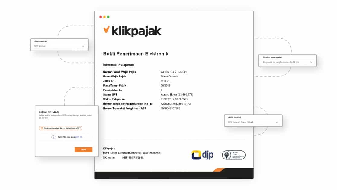eFiling Pribadi: Cara Lapor SPT Tahunan Pribadi Online di Klikpajak
