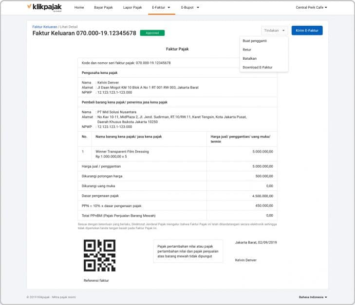 Ini Contoh cara mengisi e Faktur pajak! Cara menggunakan dan mengisi eFaktur diatur UU KUP, bagaimana cara pengisian e-Faktur yang mudah?