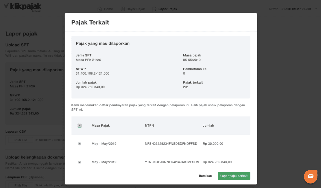 Tata Cara Pelaporan SPT Masa PPh Pasal 21 Online