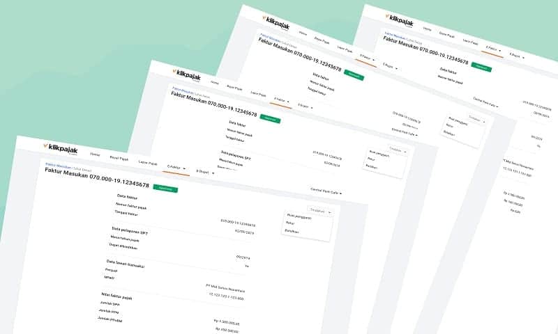 Penggunaan e-Faktur Online Klikpajak