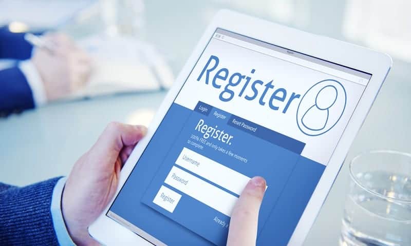 registrasi di SSE pajak online