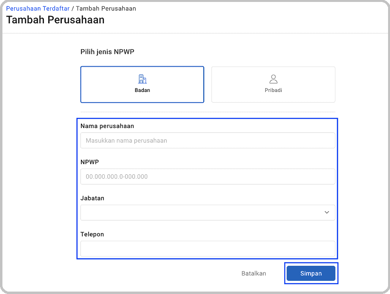 Klikpajak Multi User & Klikapajak Multi Company Gratis dan Unlimited