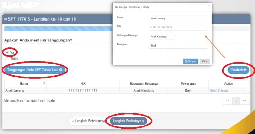 eFiling Pajak Online , Begini Cara Lapor SPT 1770 S Kurang Bayar
