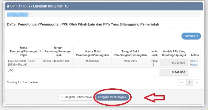 e-Filing Pajak: Cara Lapor SPT Pajak Online 1770 S Lebih Bayar