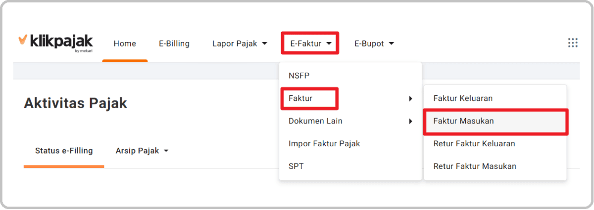 Cara Input Faktur Pajak Masukan Prepopulated di e-Faktur