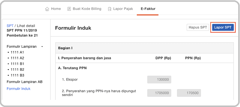 Cara Lapor SPT Online