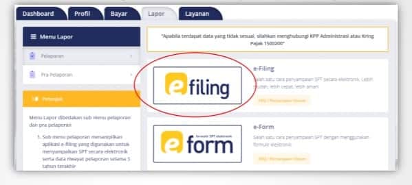 e-Filing Pajak: Cara Lapor SPT Pajak Online 1770 S Lebih Bayar
