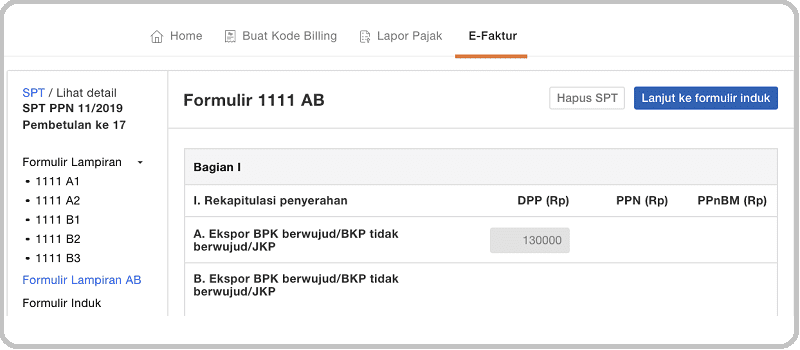 Cara Lapor PPN Masa di e-Faktur dan aturan pelaporan SPT Masa PPN Online