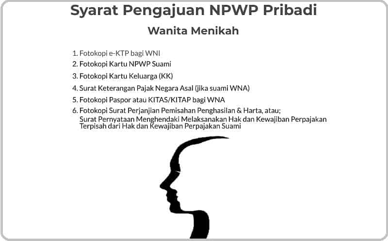 Cara membuat NPWP tidaklah rumit. Ketahui apa saja syarat bikin NPWP dan cara membuat Nomor Pokok Wajib Pajak Pribadi yang mudah untuk wanita menikah.