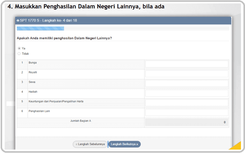 Cara Mengisi SPT 1770S Online dan Tutorial Tahapan Pengisian SPT Tahunan 1770s