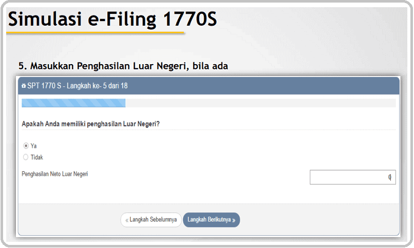Cara Mengisi SPT 1770S Online dan Tutorial Tahapan Pengisian SPT Tahunan 1770s