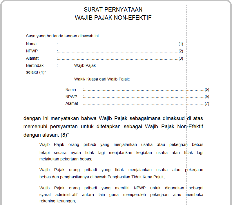 Wajib Pajak Non Efektif, Apakah NPWP NE Bisa Digunakan Lagi?