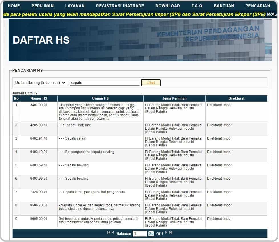 Tarif Kode HS (HS Code), Cara Mencari Kode Harmonized System