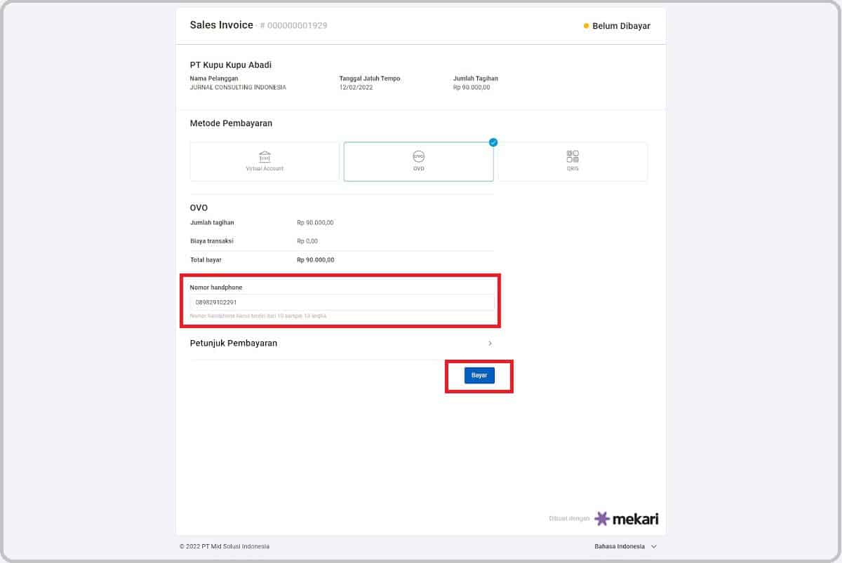 eBilling Klikpajak: Cara Bayar e Billing, e-Billing Pajak Online di Mekari Pay