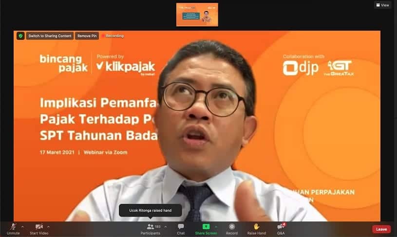 Implikasi Pemanfaatan Insentif Pajak pada Pelaporan SPT Tahunan