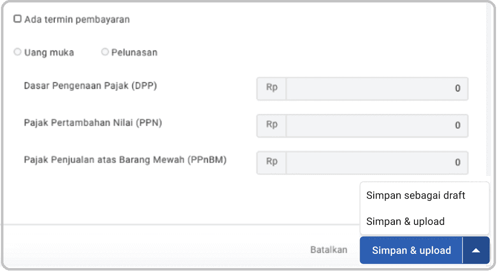 Upload Faktur Keluaran: Cara Simpan dan Upload eFaktur