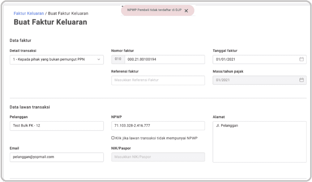 Upload Faktur Keluaran: Cara Simpan dan Upload eFaktur