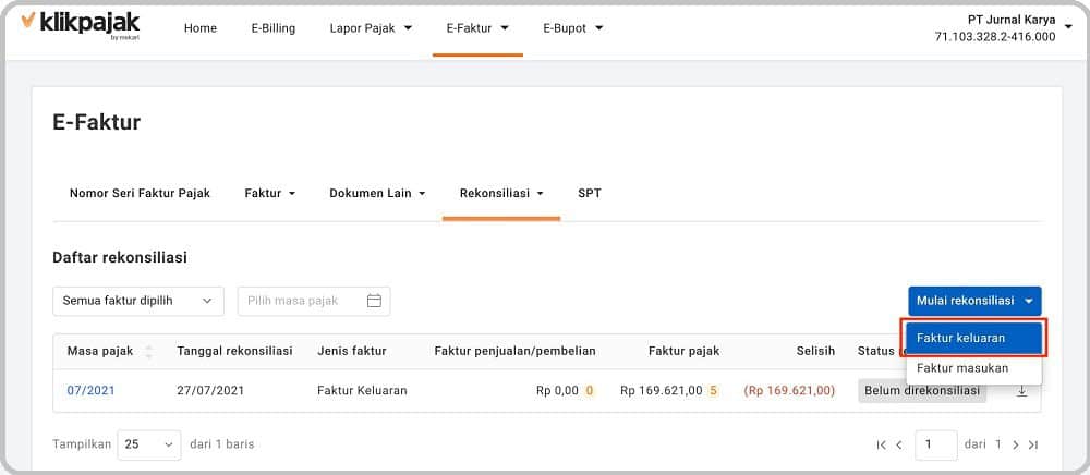 Rekonsiliasi Faktur Pajak: Rekonsiliasi Faktur Pajak adalah