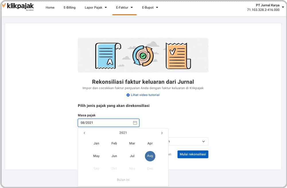 Rekonsiliasi Faktur Pajak: Rekonsiliasi Faktur Pajak adalah