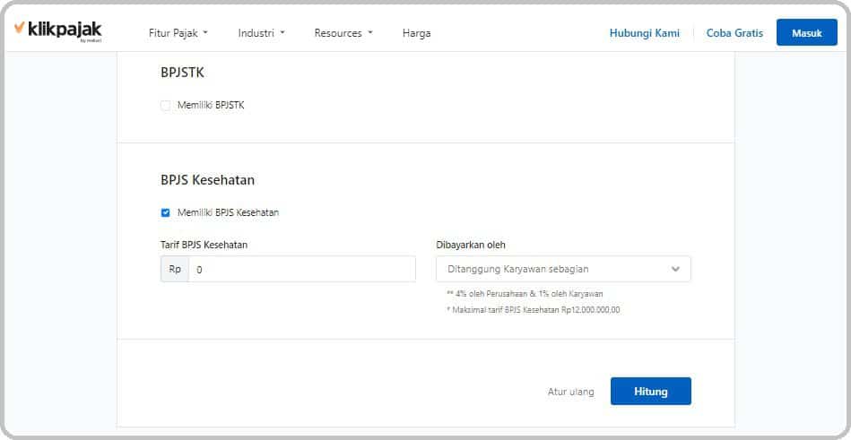 Kalkulator PPh 21 Klikpajak: Tutorial Hitung Pajak Penghasilan PPh21