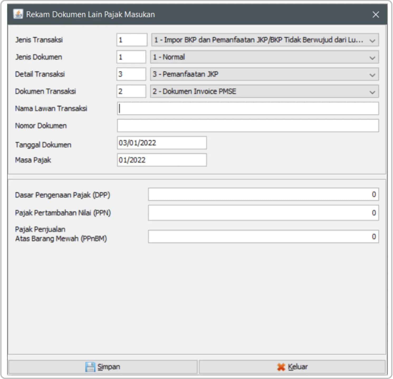 eFaktur 3.2 : Cara Update e Faktur Terbaru, Perubahan dari eFaktur 3.1