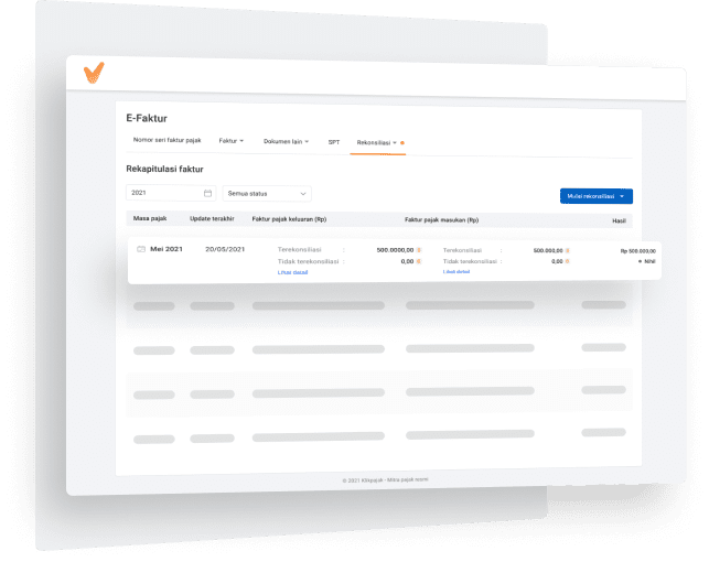 Pastikan Data Sudah Sesuai dengan Rekonsiliasi