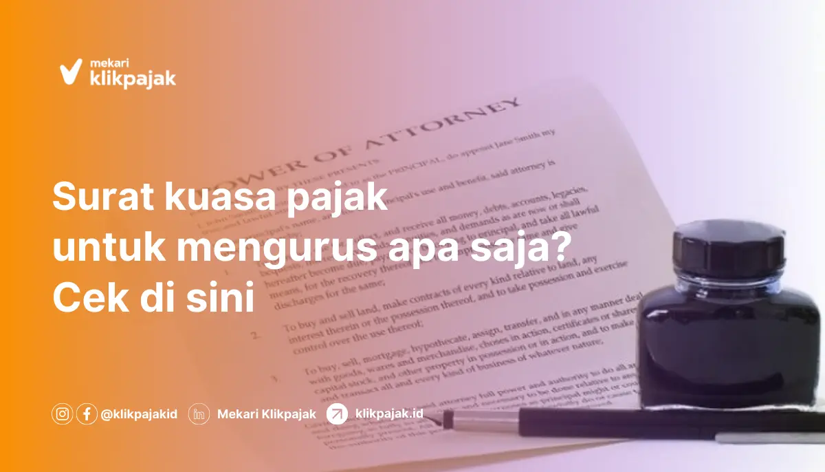 Surat Kuasa Pajak
