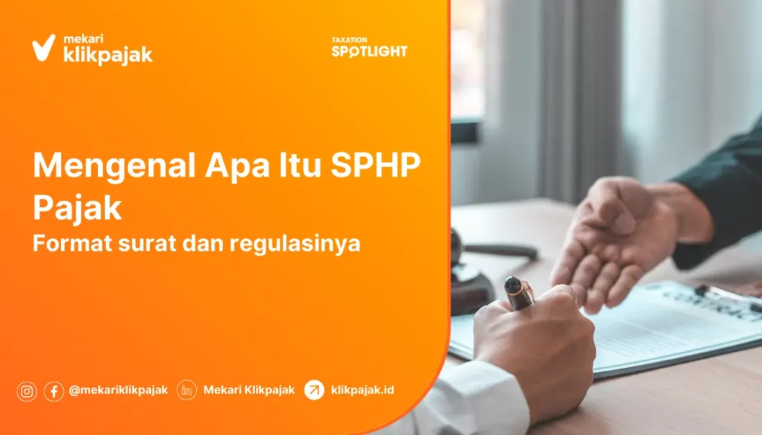 apa itu sphp pajak