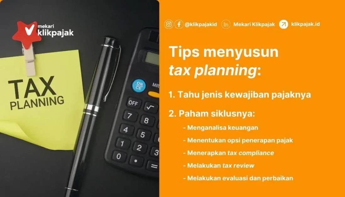 Tips Menyusun Tax Planning