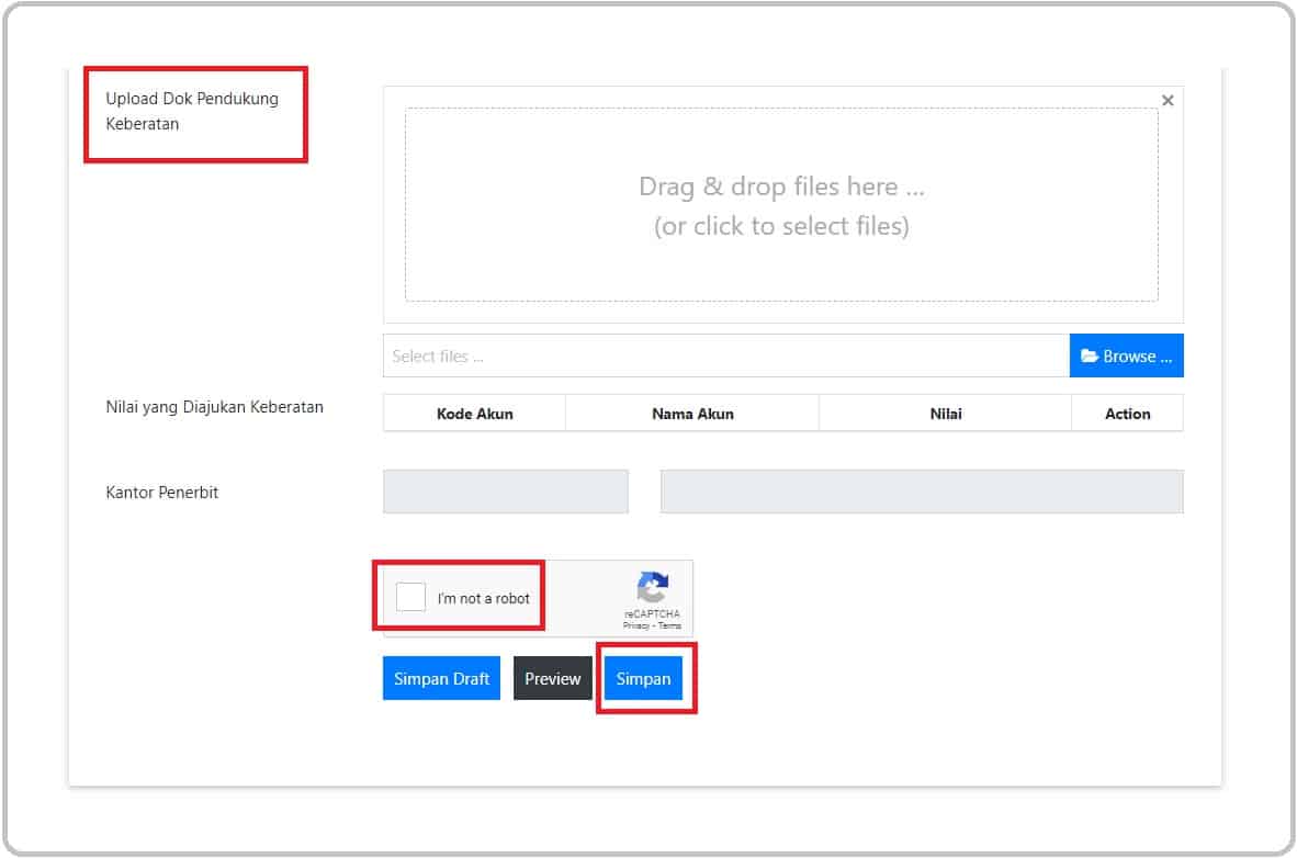 Pengajuan Keberatan Bea Cukai online