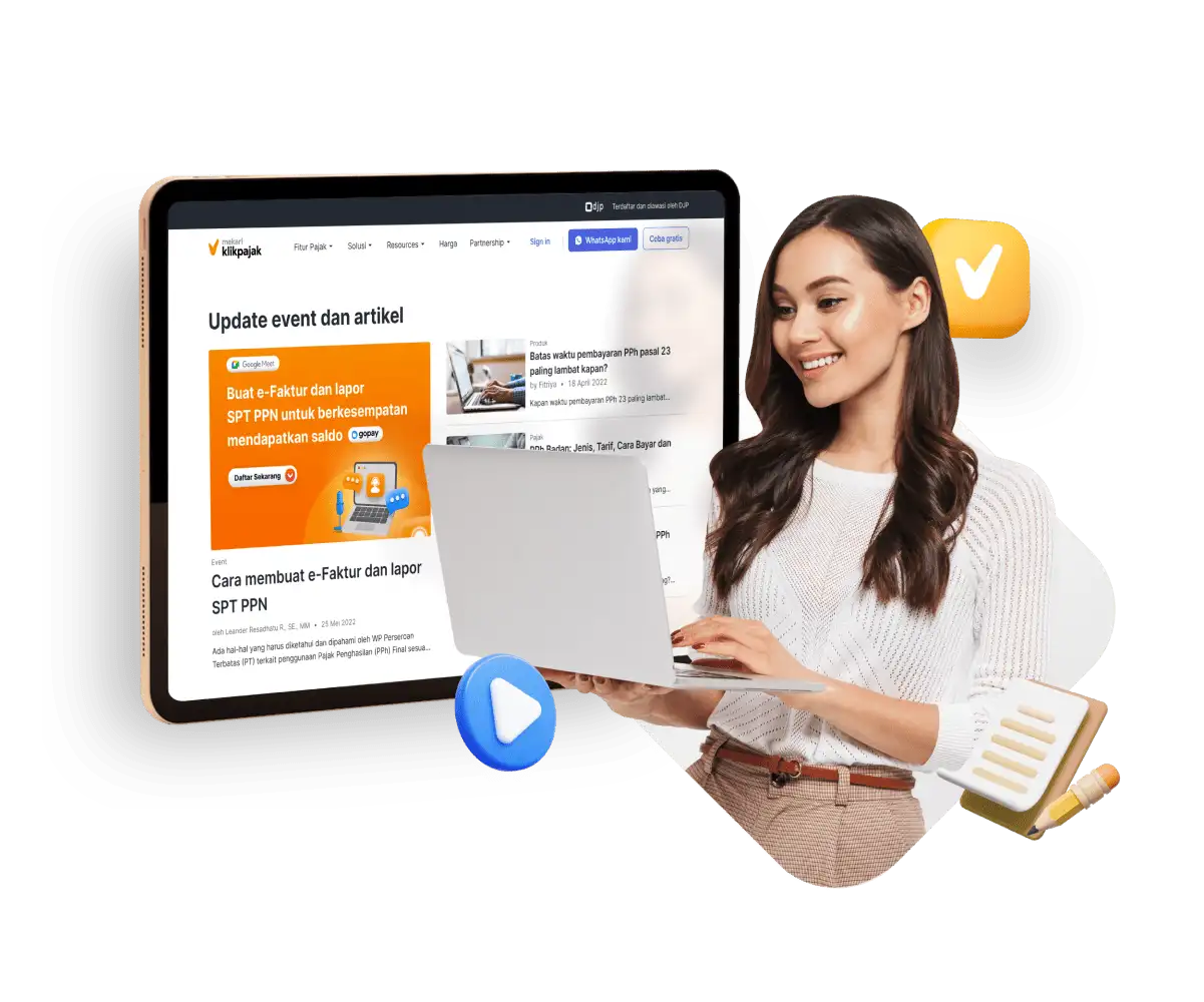 mockup webinar klikpajak