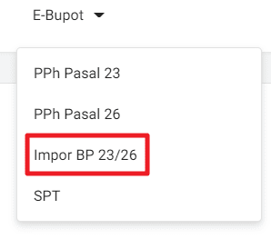 Cara Impor Bukti Potong PPh 23 ke eForm excel
