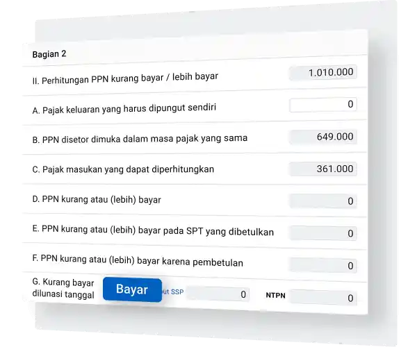 bayar billing pajak
