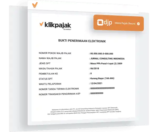 bukti penerimaan elektronik