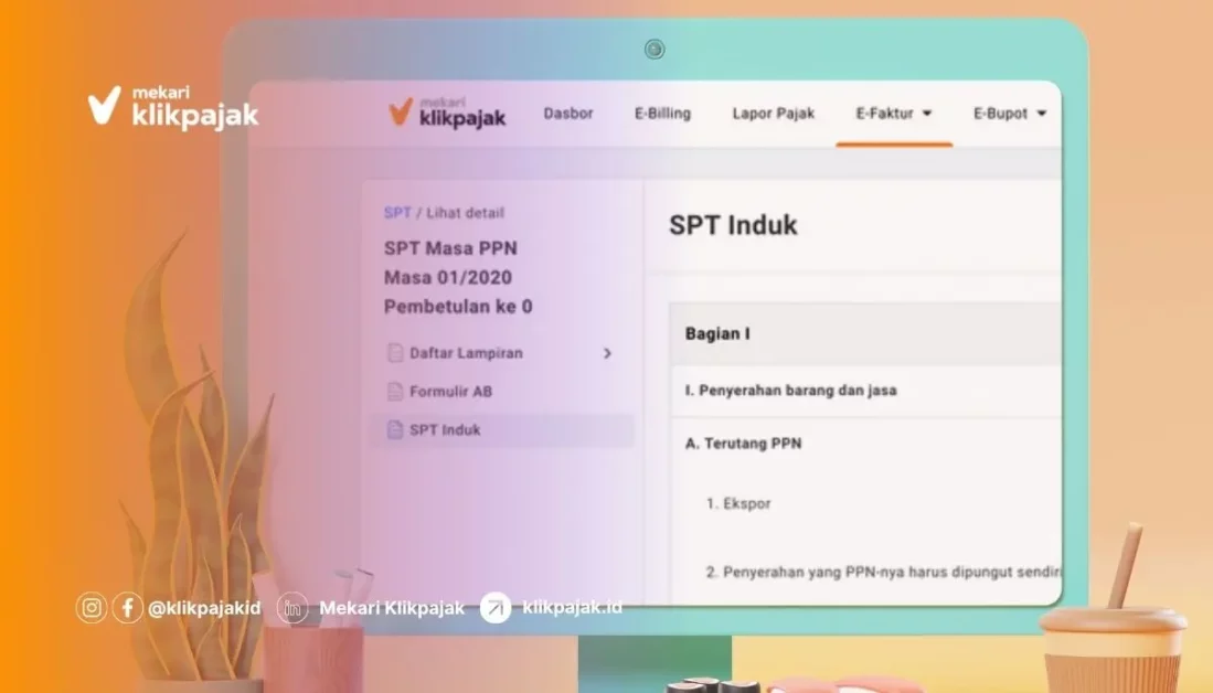SPT Masa PPN : Contoh dan Cara Pengisiannya