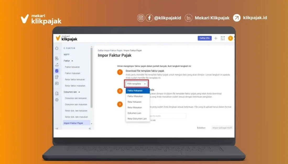 Format Import eFaktur 3.2