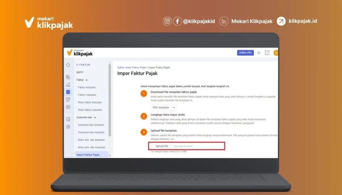 Format Import eFaktur 3.2