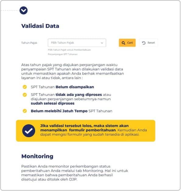 cara Perpanjangan SPT Melalui Aplikasi e-PSPT online