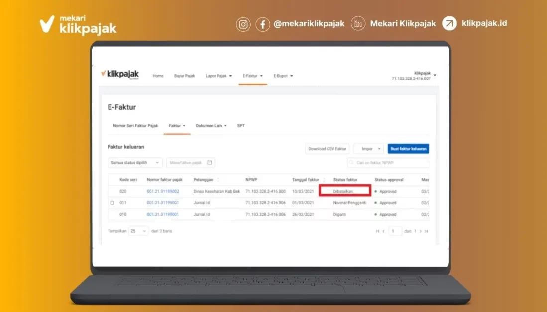 Cara Membatalkan Faktur Pajak Keluaran yang Sudah Diupload (4)