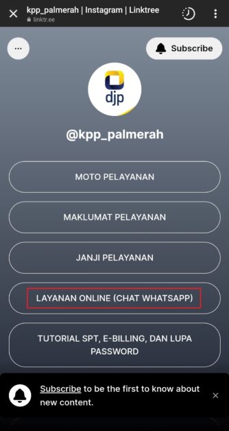 No Whatsapp Pajak dan Cara Mencari Nomor Whatsapp Pajak