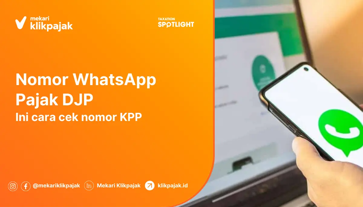 nomor whatsapp pajak djp