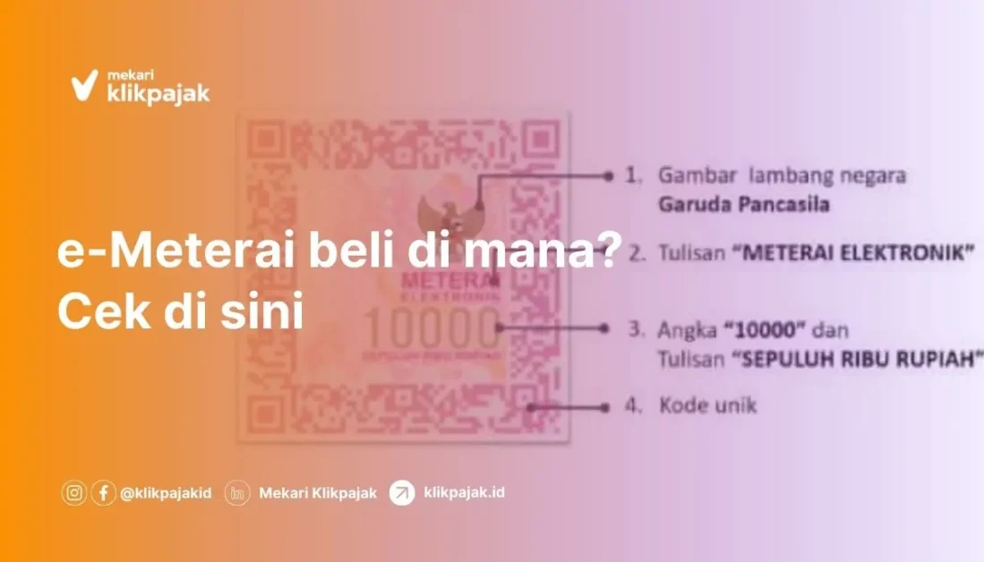 eMeterai dan Distributor e-Meterai