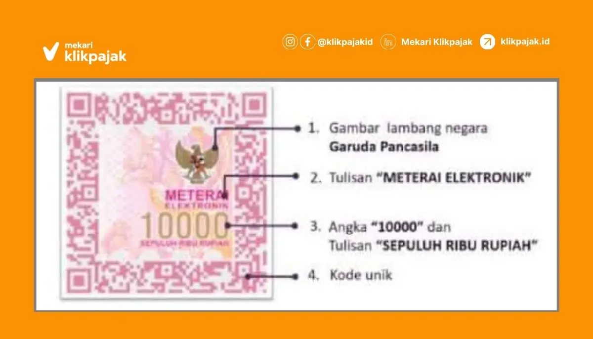 eMeterai atau Meterai Elektronik 10000