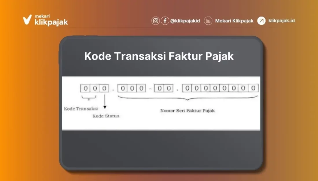 Kode Transaksi Faktur Pajak