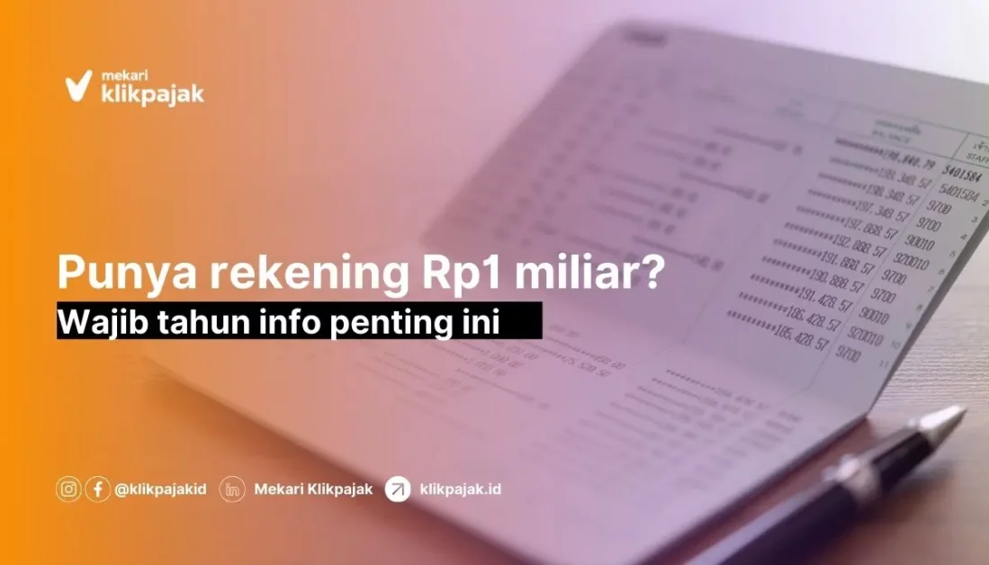 Saldo Rekening 1 Miliar