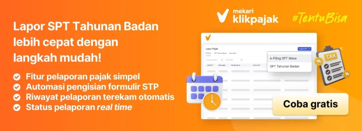 Mekari Klikpajak PPh Badan