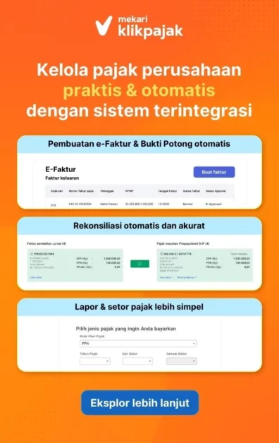Aplikasi Pajak Online Mekari Klikpajak